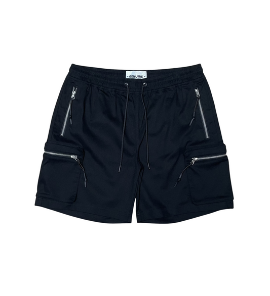 Twill Shorts Black