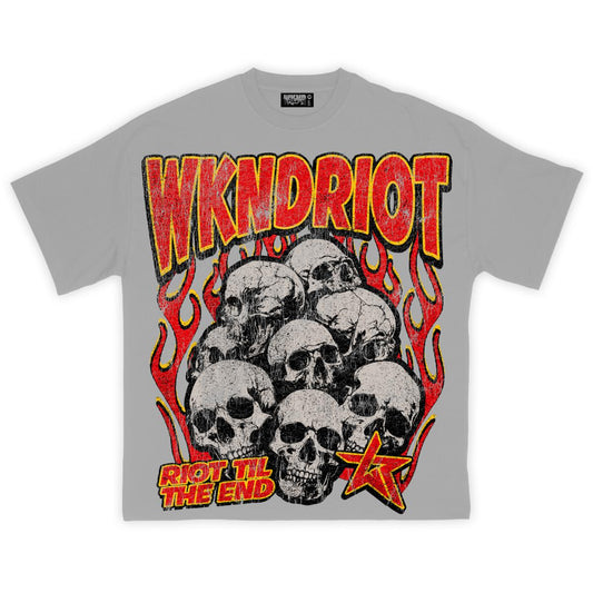 WKND RIOT TIL THE END T-SHIRT