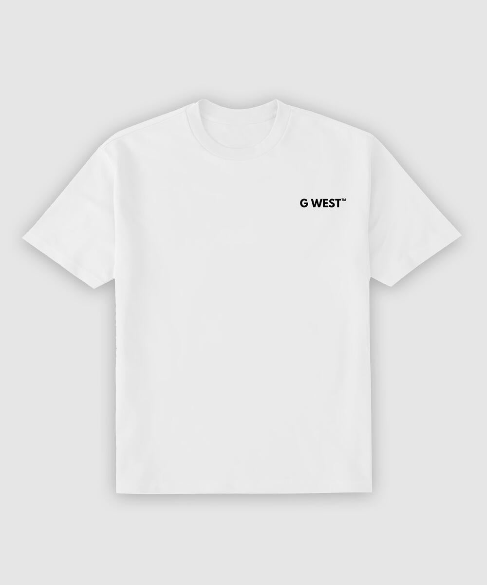 G WEST WIRE HEART T-SHIRT