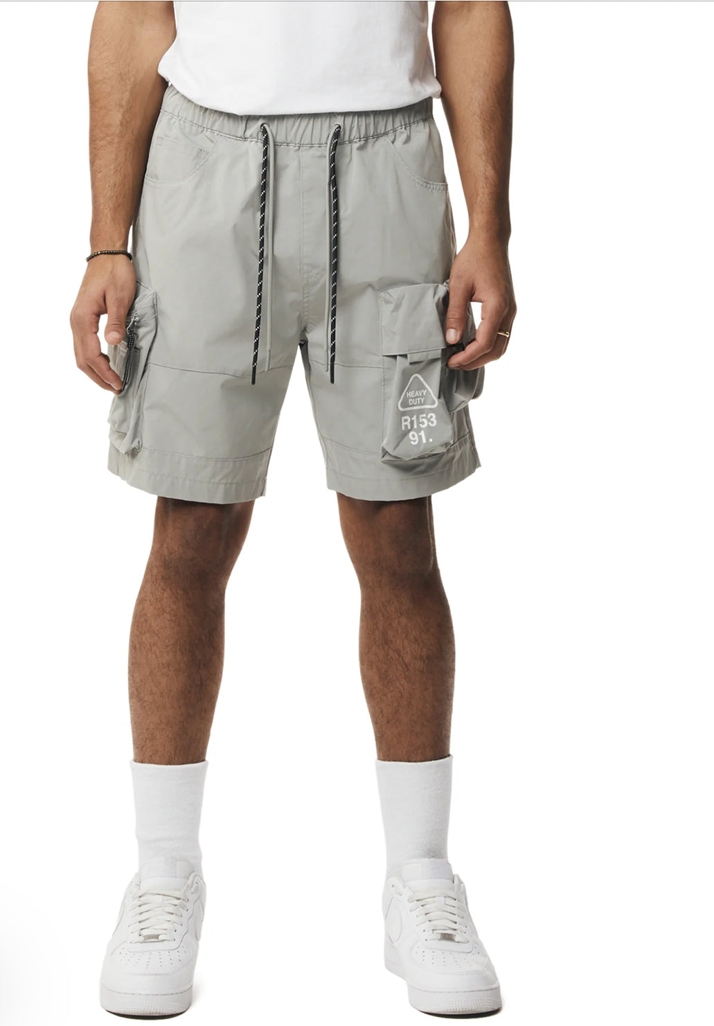 Utility Windbreaker Cargo Shorts