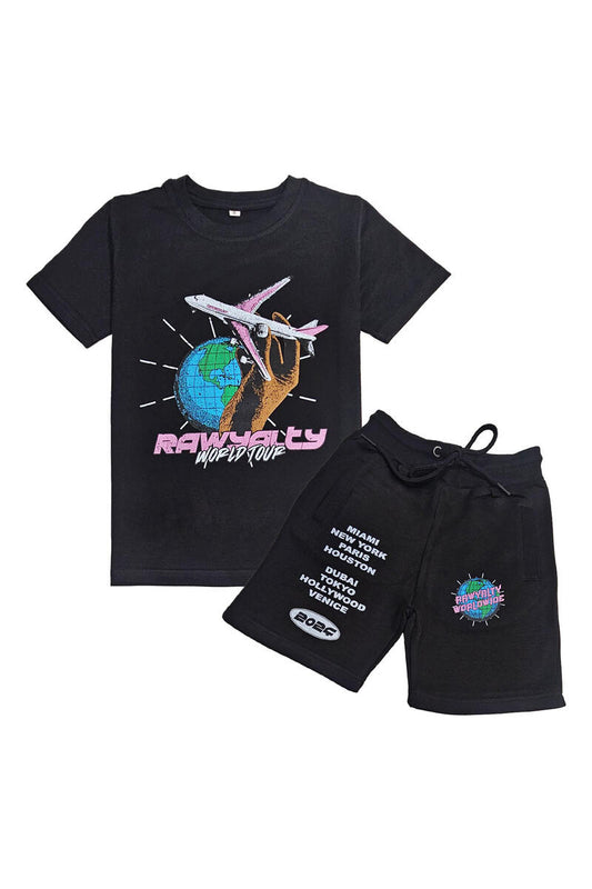 KIDS RAWYALTY WORLDWIDE SHORTSET