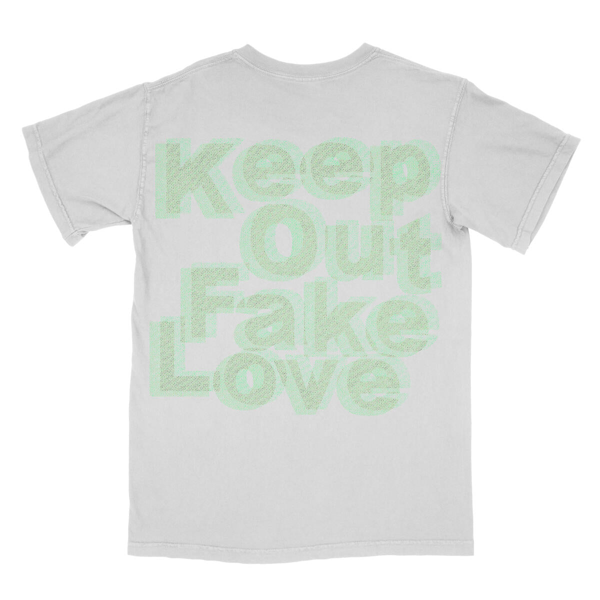 KEEP OUT FAKE LOVE ANGLES TEE