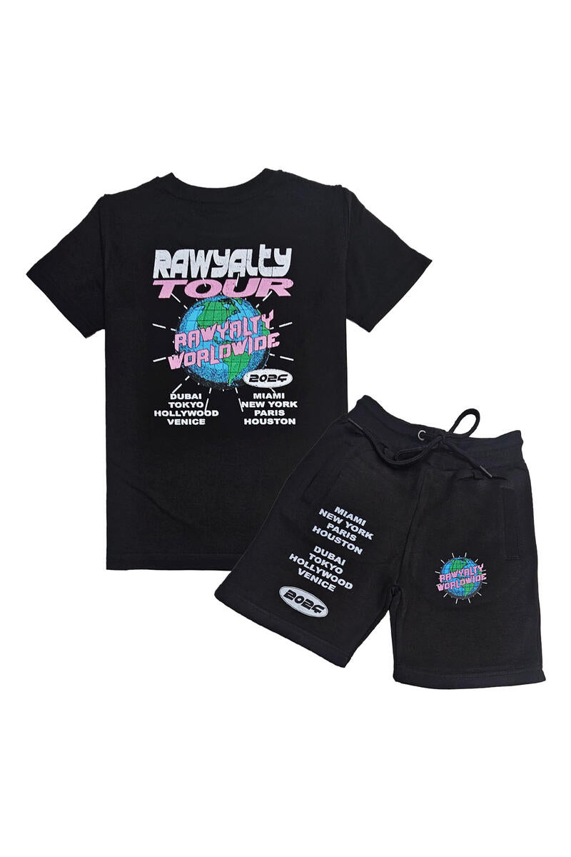 KIDS RAWYALTY WORLDWIDE SHORTSET