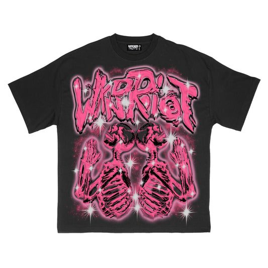 WKND RIOT SKELETON PRAYER T-SHIRT