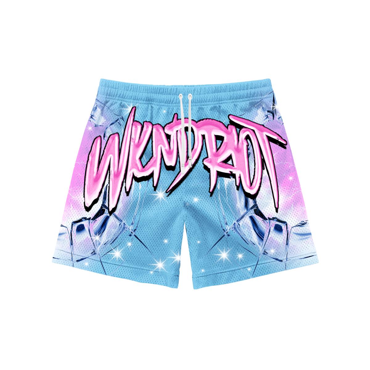 WKND RIOT GLASS EYE SHORTS